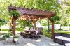 pergola in country